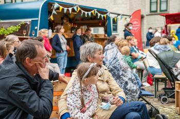 Feest in de tuin van 't Gasthuys